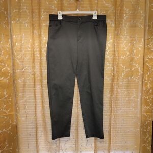 Wonderly Women's Pants Stone Grey Twill Casual Pants Size 10PA